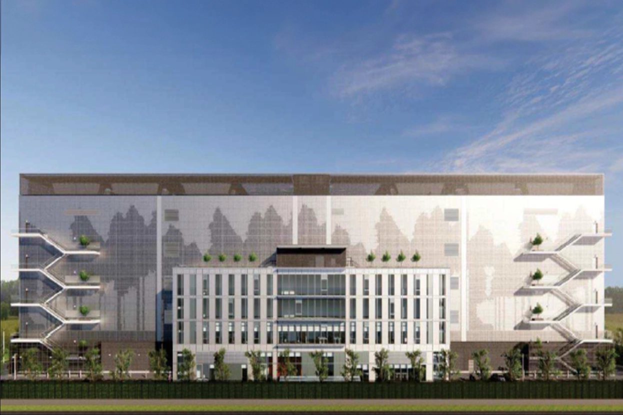 Data Center Equinix PA13 in France.